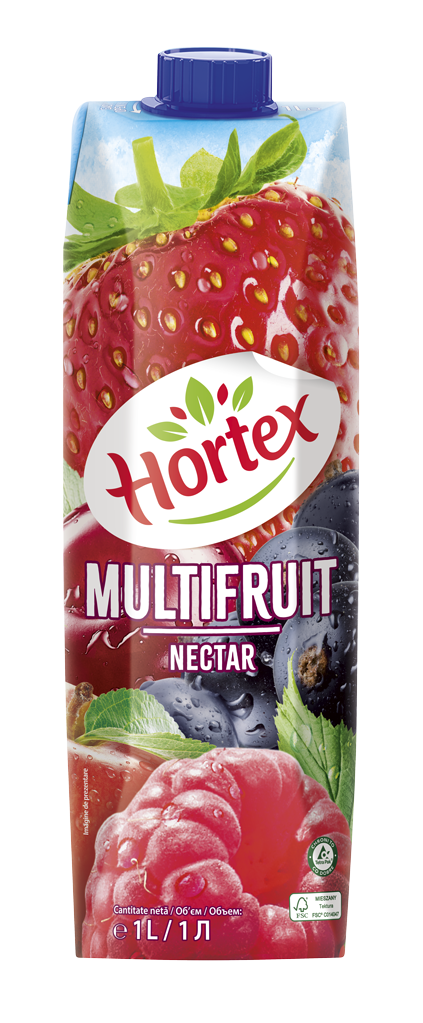 HORTEX NECTAR MULTIFRUCT 1L CARTON